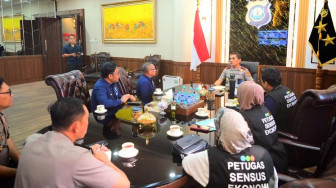 Kapolda Terima Audiensi BPS Provinsi Jambi, Perkuat Sinergi Dukung Akurasi Data Pembangunan